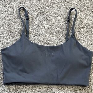 LSKD- Women's Gray sports bra